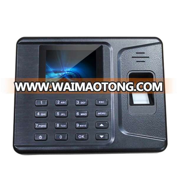 cheapest USB fingerprint biometric time attendance machine no need software RRC-KZ60