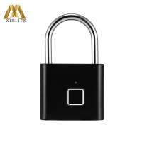 Smart Fingerprint Padlock Fingerprint Lock Safety Door Lock  Portable Small Travel Luggage Suitcase Fingerprint Lock